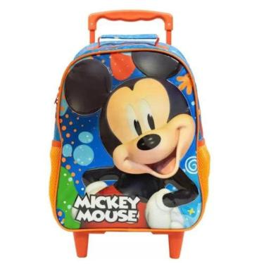 Imagem de Mochila com Rodas 14 Mickey R AZUL