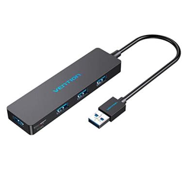 Imagem de Hub Adaptador USB A 3.0 4 Portas HD Externo 15cm Vention