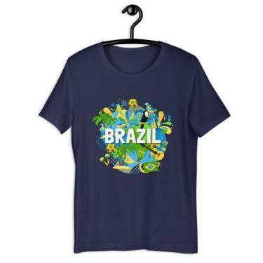 Imagem de Camiseta Blusa Feminina - Love Brasil - Amazing