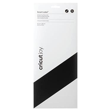 Imagem de Cricut Joy Smart Label Writable Removable Vinyl 5.5 in x 13 in (14 cm x 33 cm), Black