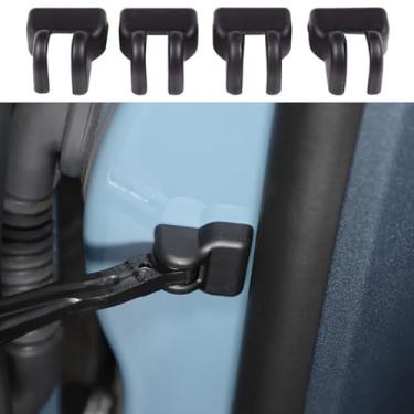 Imagem de Acabamento da tampa da dobradiça da porta do carro para caminhonete Ford Maverick 2022 2023 2024 2025, acessórios de substituição de decoração de porta de carro ABS