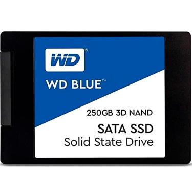 Imagem de SSD WD Blue 2.5´ 250GB SATA III 6Gb/s Leituras: 550MB/s e Gravações: 525MB/s - WDS250G2B0A