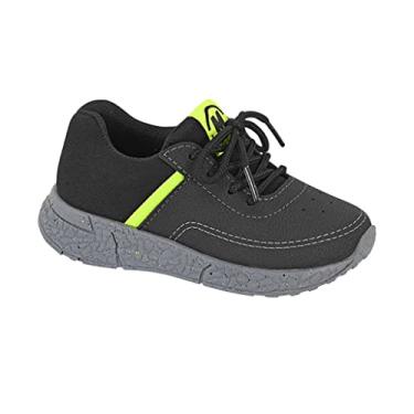 Imagem de Tênis Esportivo Inf Molekinho Napa Flot Rust Preto 2609.417 Tamanho:22;Cor:Preto