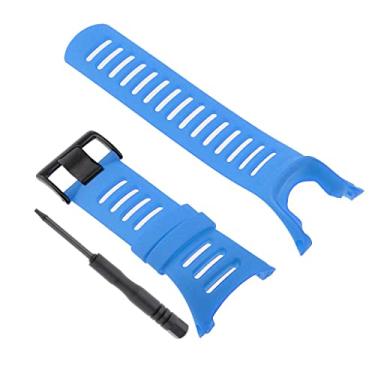 Imagem de AMLESO Pulseira de borracha para relógio de pulso Suunto Ambit3 Ambit 2 Ambit 1 + chave de fenda, 24 mm