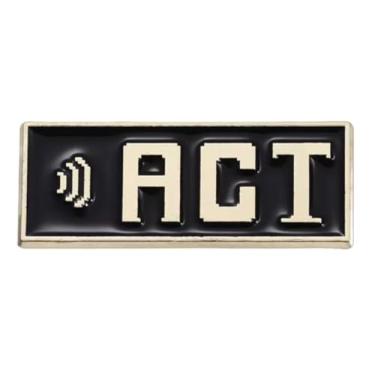 Imagem de Act Menu Opção Ação Luta Item Mercy Undertale Sans Papyrus Indie Video Game 2,8 cm Emblema de broche esmaltado, 1.1 Inches, Esmalte, Esmalte