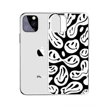 Imagem de Capa melting Smiley Face para celular para Samsung Galaxy A21S A71 S8 S9 S10 Plus lite S20 note 20 Capa ultra transparente, A6, para Galaxy S10 plus
