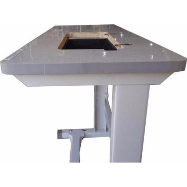 Imagem de Bancada Com Furo Para Máquina Doméstica - MS MÁQUINAS