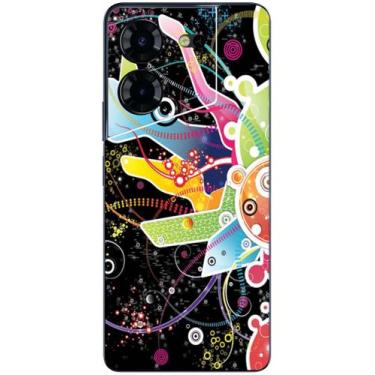 Imagem de Capa Adesivo Skin058 Verso Para Tecno Pova 5 4G (2023) - KawaSkin