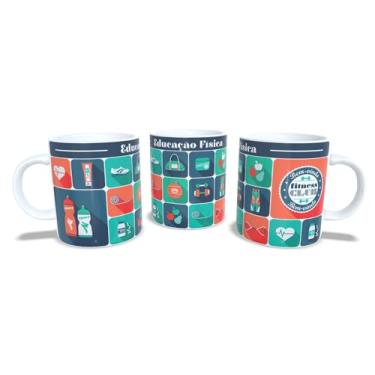 Imagem de Canecas de Porcelana Branca Personalizadas Profissões 4 (Ed.Fisica1)