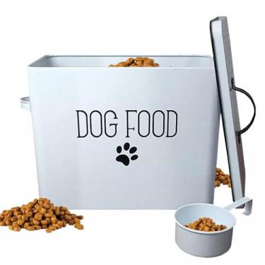 Imagem de Porta Ração Lata Dog Food - Dolce Home, Pet