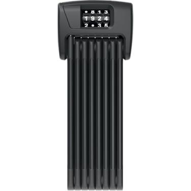 Imagem de ABUS Cadeado dobrável Bordo 6000C/120 com suporte de trava SH, fechadura de combinação de aço endurecido, trava de bicicleta com código de 4 dígitos, nível de segurança ABUS 10, acessórios de