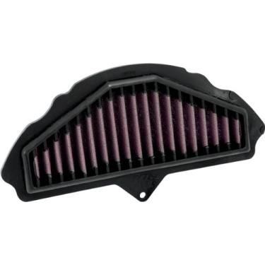 Imagem de K&N Filtro de ar do motor: Filtro de ar de alto desempenho, Premium, Powersport: Serve em KAWASAKI 2008-2010 (ZX1000 Ninja ZX-10R) KA-1008R