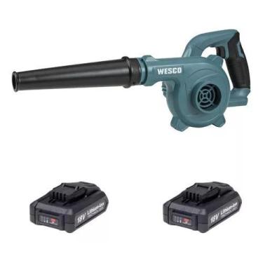 Imagem de Soprador De Folhas Wesco Ws2942 + 2 Bateria 2ah 18v Sem carregador