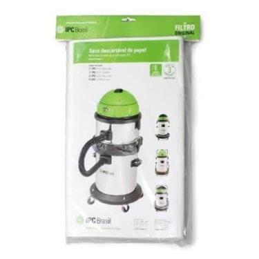 Imagem de Filtro Descartável Para Aspirador 62 Litros 3 Peças - Ipc