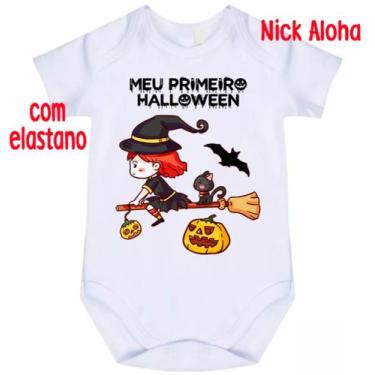 Imagem de body bebê meu primeiro halloween cód 1830 - nick aloha, Branco, M