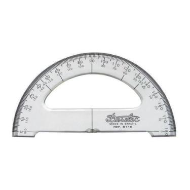 Imagem de Transferidor 8115 - 180 Graus - 15cm Trident