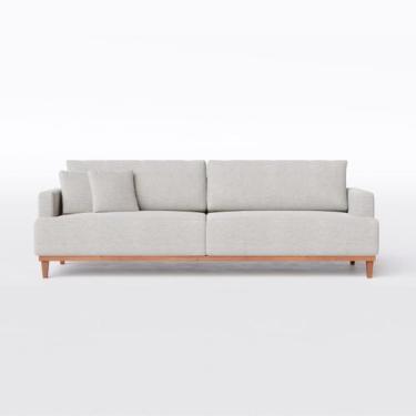 Imagem de Sofá Doha 1,78m em Linho Safira Off White - Home Mobily