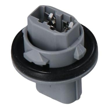 Imagem de 33302-S5A-A01 Soquete de ponteiro de seta, ABS cinza preto e substituição de soquete de sinal Plug and Play de metal para Honda Civic 2001-2003