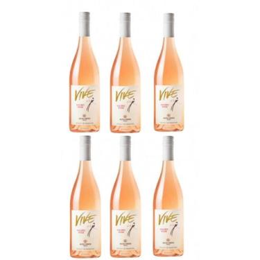 Imagem de Vinho Alta Vista Vive Malbec Rose 2021 750 ml C/ 6 UN