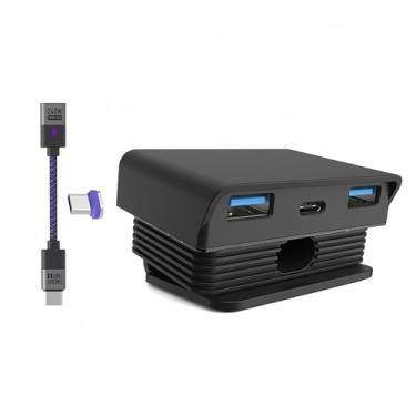 Imagem de Base de carregamento para mouse, base de carregamento magnética RGB para mouse Logitech G PRO X Superlight 2 GPW 3 G705