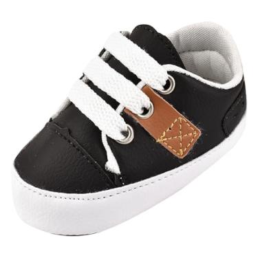 Imagem de Sapatinho Tênis Bebê Mania Preto - Conforto e Elegância para os Pequenos (Preto, BR, Bebê, Numérico, 13)