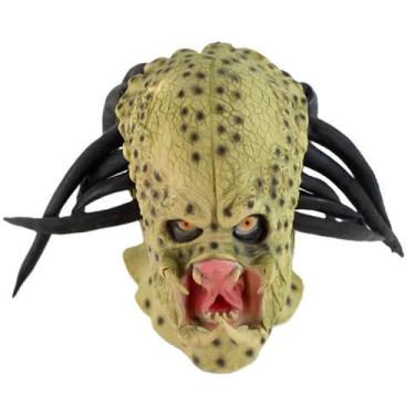 Imagem de Mascara Predador Latex Realista Terror Carnaval Cosplay Et - MHR