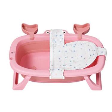 Imagem de Banheira De Bebê Com Rede E Suporte Para Sabonete Infantil - Tibaby, R