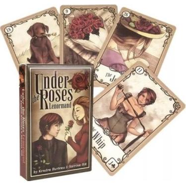 Imagem de Under the Roses Lenormand Oracle Deck Oráculo Cigano Sob As Rosas Bara