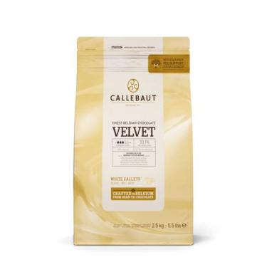Imagem de Chocolate Belga Callebaut - Velvet Branco - W3-BR-25A - 2 kg - Rizzo