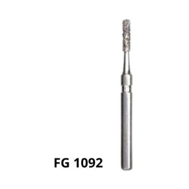 Imagem de Broca Ponta Diamantada FG Cilíndrica Extremidade Plana - Fava, 1092