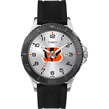 Imagem de Timex Relógio masculino TWZFBENMD NFL Gamer Cincinnati Bengals