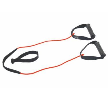 Imagem de Extensor De Tubo Elástico Fraco 1 Corda Kallango, Vermelho