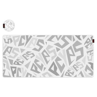 Imagem de Mouse Pad Gamer Pcyes Signature Extended White Ghost - 900 X 420 - Pms
