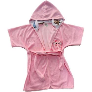 Imagem de Roupão de banho Infantil suave Seu bebe seco e confortável - Jolen Bab