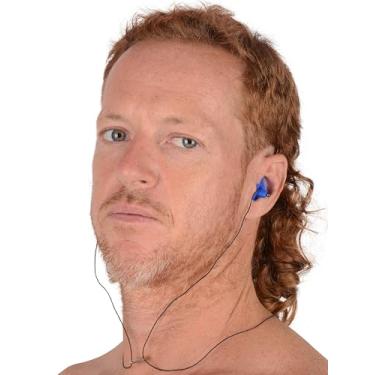 Imagem de Tampões de ouvido de surfe – à prova d'água, redução de ruído, ajuste confortável, protetores de ouvido de silicone reutilizáveis para surfe, natação e esportes aquáticos