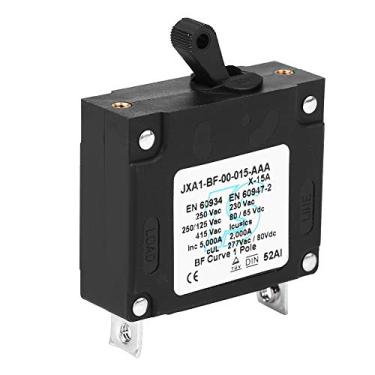 Imagem de Interruptor de Reinicialização Manual AC DC Disjuntor de Segurança 15A 20A 25A 30A Mini Leve de Alta Sensibilidade, Resposta Rápida para Proteção de Circuito (15A)