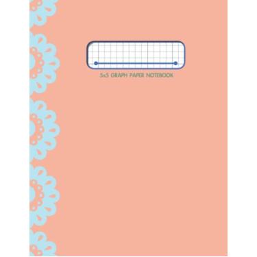 Imagem de Graph Paper Notebook: Pastel Cover Grid Paper Journal for Student, Women, Work & Study, Draw, Notes