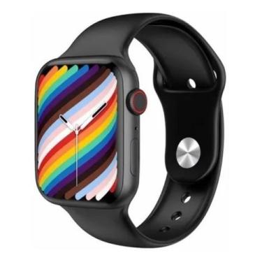 Imagem de Smartwatch W37 pro Series 7 com Tela Infinita de 1.75 Preto 2 Pulseira