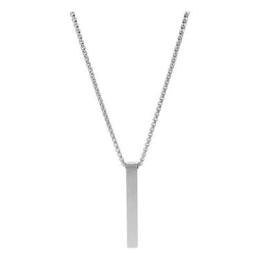 Imagem de Colar Corrente De Prata Masculina 925 Veneziana Luxo + Pingente Pêndul