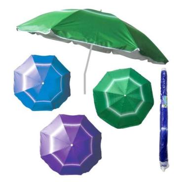 Imagem de Guarda-Sol Gigante 1,90M Metros Piscina Praia Pesca Roxo - Sun Way