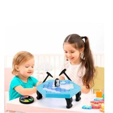 Imagem de Jogo Mesa Pinguim Numa Fria Art Brink Zb393 Martelo Bater