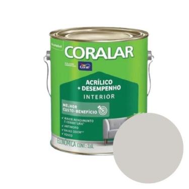Imagem de Tinta Acrílica Coralar Mais Desempenho Coral 3,6 Litros Baixo Odor Ant