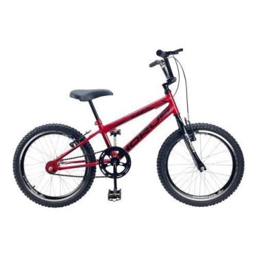 Imagem de Bicicleta Infantil Aro 20 Bmx + Rodinha Lateral - Route Bike, Vermelho