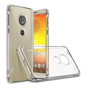 Imagem de Capa capinha transparente silicone linha G Motorola ANTE QUEDA MOTO G5