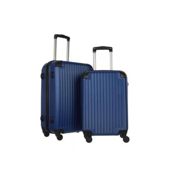 Imagem de Kit 2 Malas De Viagem 10Kg E 23Kg Rodinha 360 E Medidas Anac