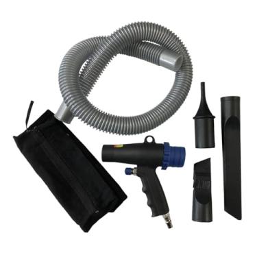 Imagem de Esquirla Ferramenta de limpeza a aspirador de ar comprimido de ar duster handheld multifuncional compressor de espanador sem fio para vácuo e duster 2 em 1