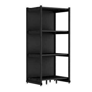 Imagem de Rack Amapá Fit 60 Inicial 2,02x0,90x0,60 com 4 Bandejas Preto