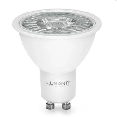 Imagem de Lâmpada Led Dicroica Mr16 Gu10 4.8w 3000k Bivolt 100-240v Luz Quente Decoração