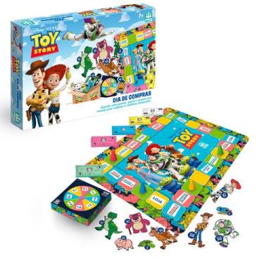 Imagem de Brinquedo Educativo Toy Story Dia De Compras Com Personagens Disney Pi