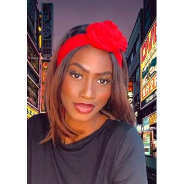 Imagem de Turbante africano envio 24hrs - Atamultimarcas0810, Vermelho
